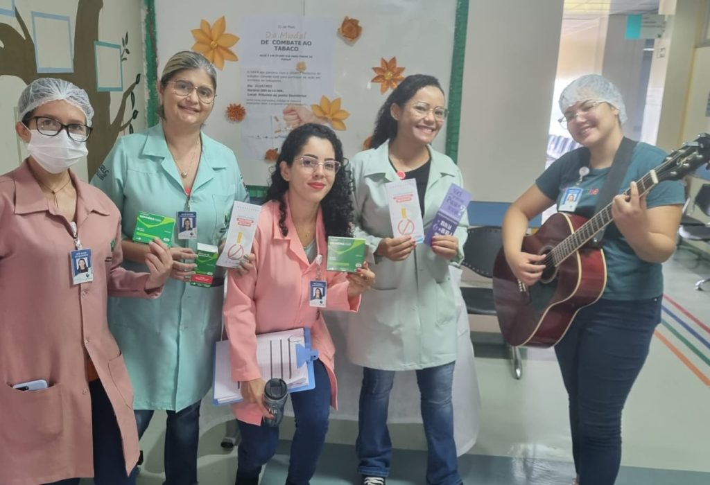 HRPA promove ação para divulgar projeto que auxilia colaboradores ao abandono do tabagismo