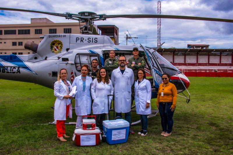 Graesp realizou o transporte de órgãos para transplantes a dois pacientes em Belém e em Redenção